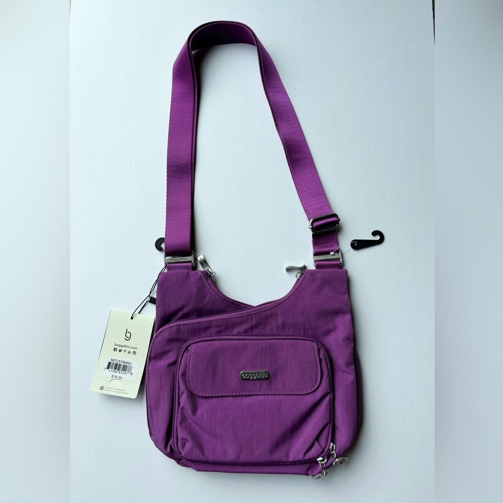 Baggalini Criss Cross crossbody bag